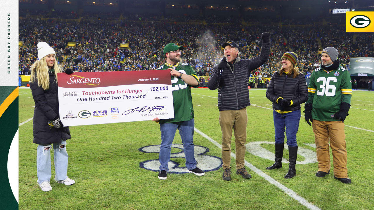 Our partner Sargento Cheese donates - Green Bay Packers