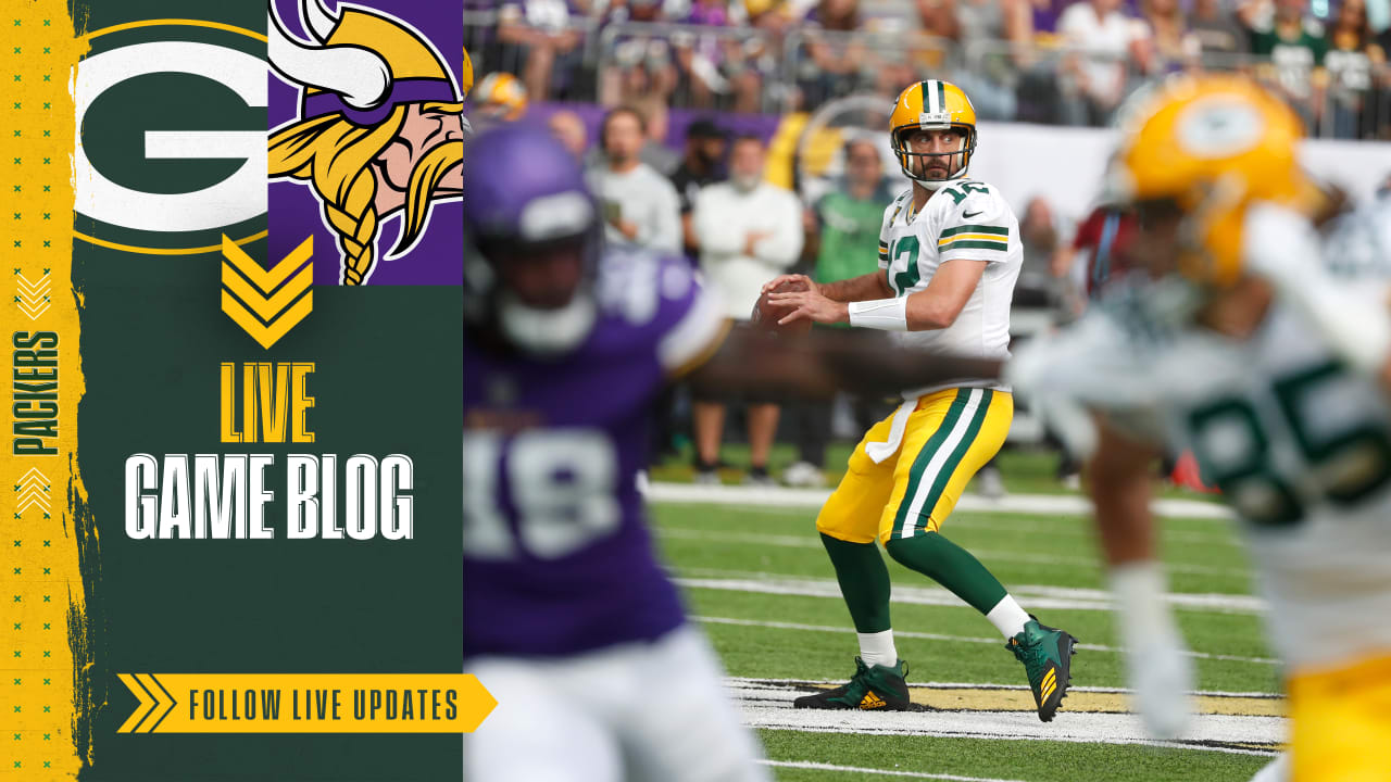 Live Blog: Packers-Vikings