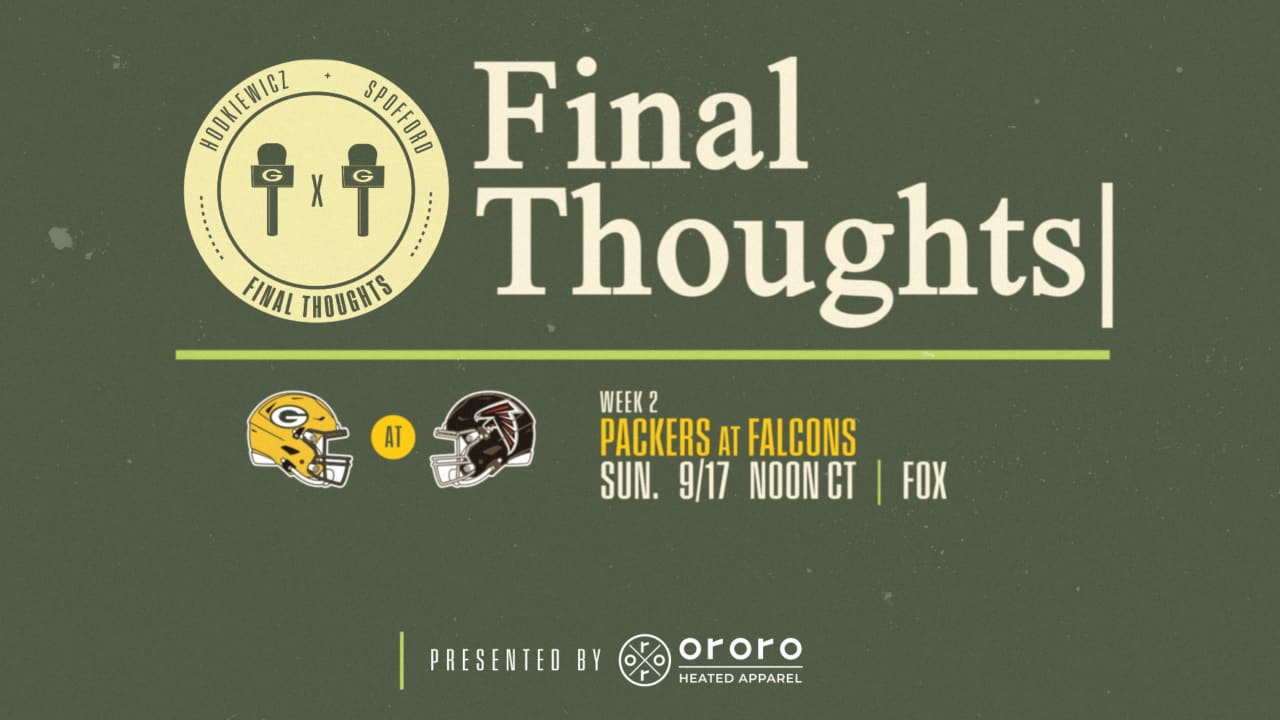 Packers vs. Falcons: How to Watch Today's NFL Week 2 Game, Kickoff