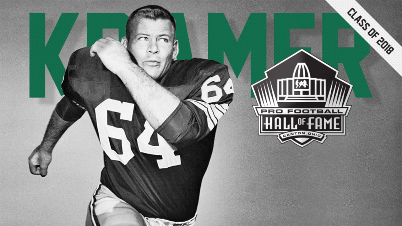 Time to put Jerry Kramer in Canton, while he's here to enjoy it