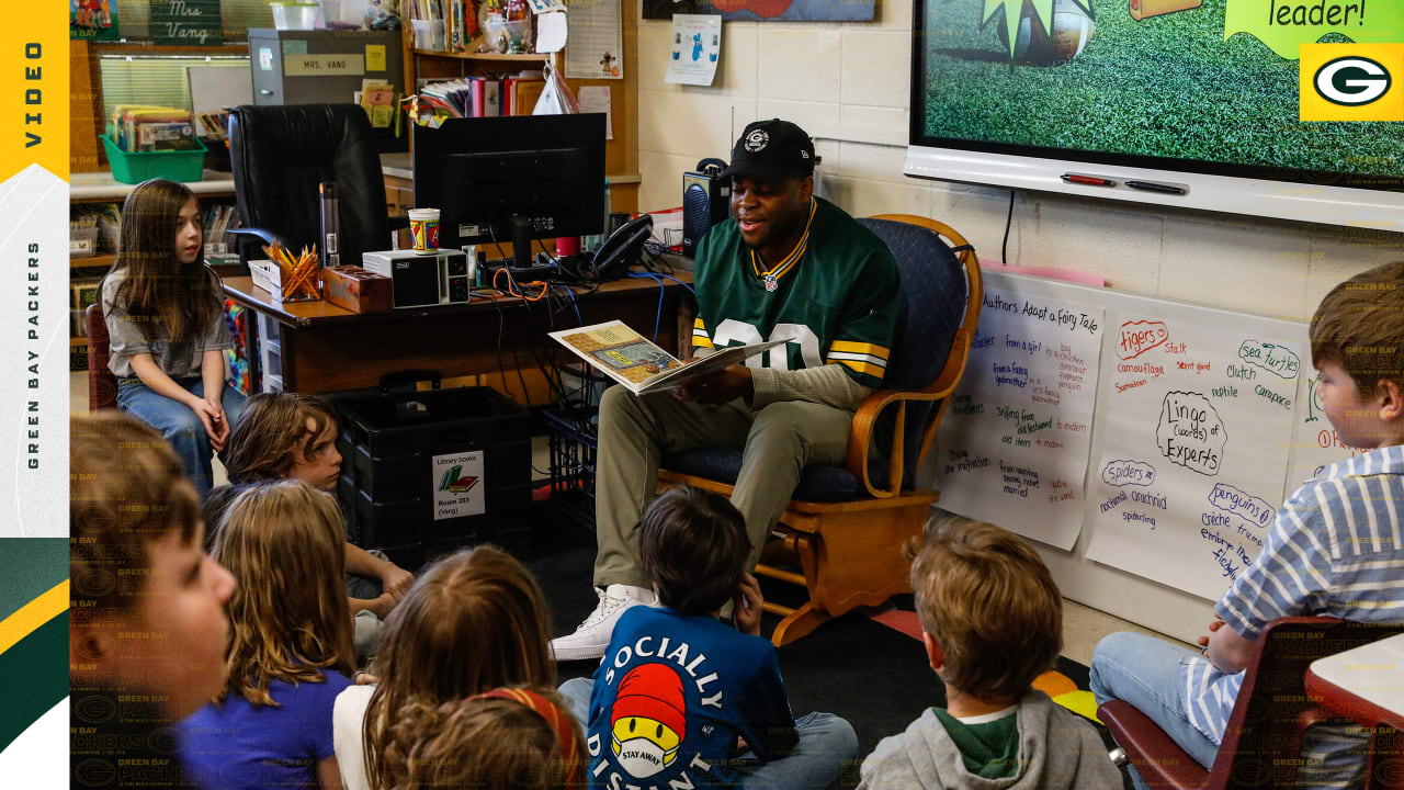 Packers Jr. Reporter goes 1-on-1 with AJ Dillon