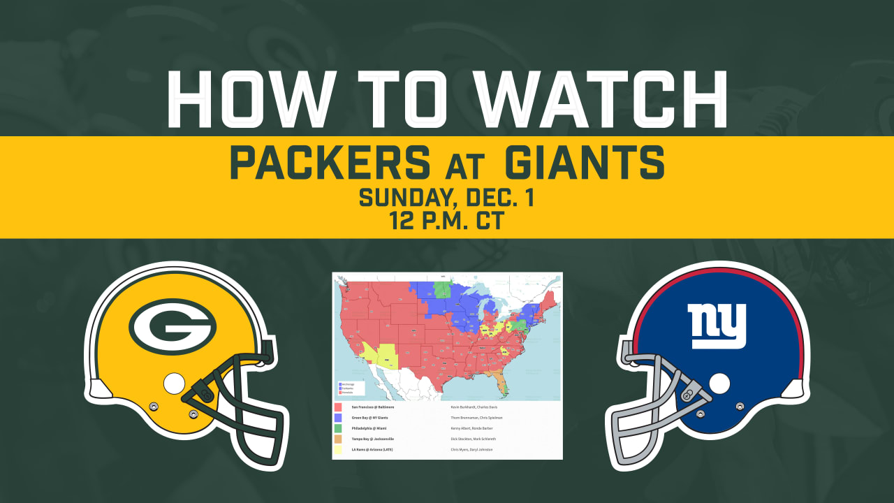 watch packers giants