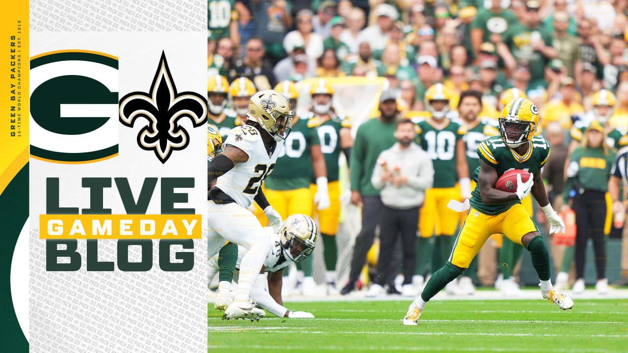 Live Updates: Green Bay Packers vs. New Orleans Saints - Sports Illustrated Green  Bay Packers News, Analysis and More