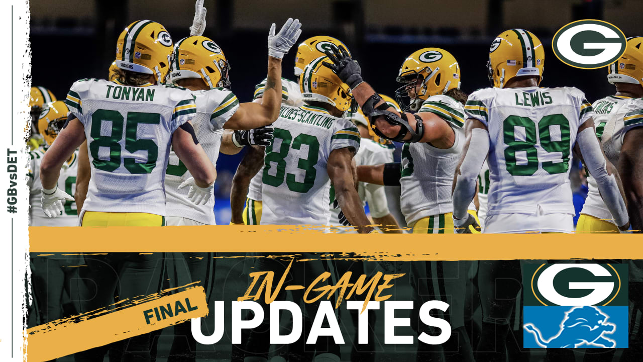 Lions vs. Packers final score, results: Aaron Rodgers, Green Bay miss  playoffs after stunning loss to Detroit