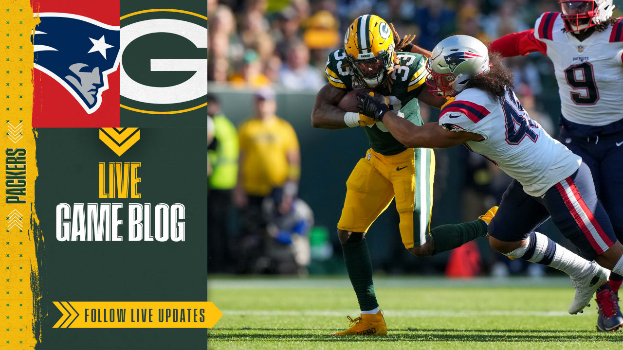 Live Blog: Packers-Patriots | Week 4