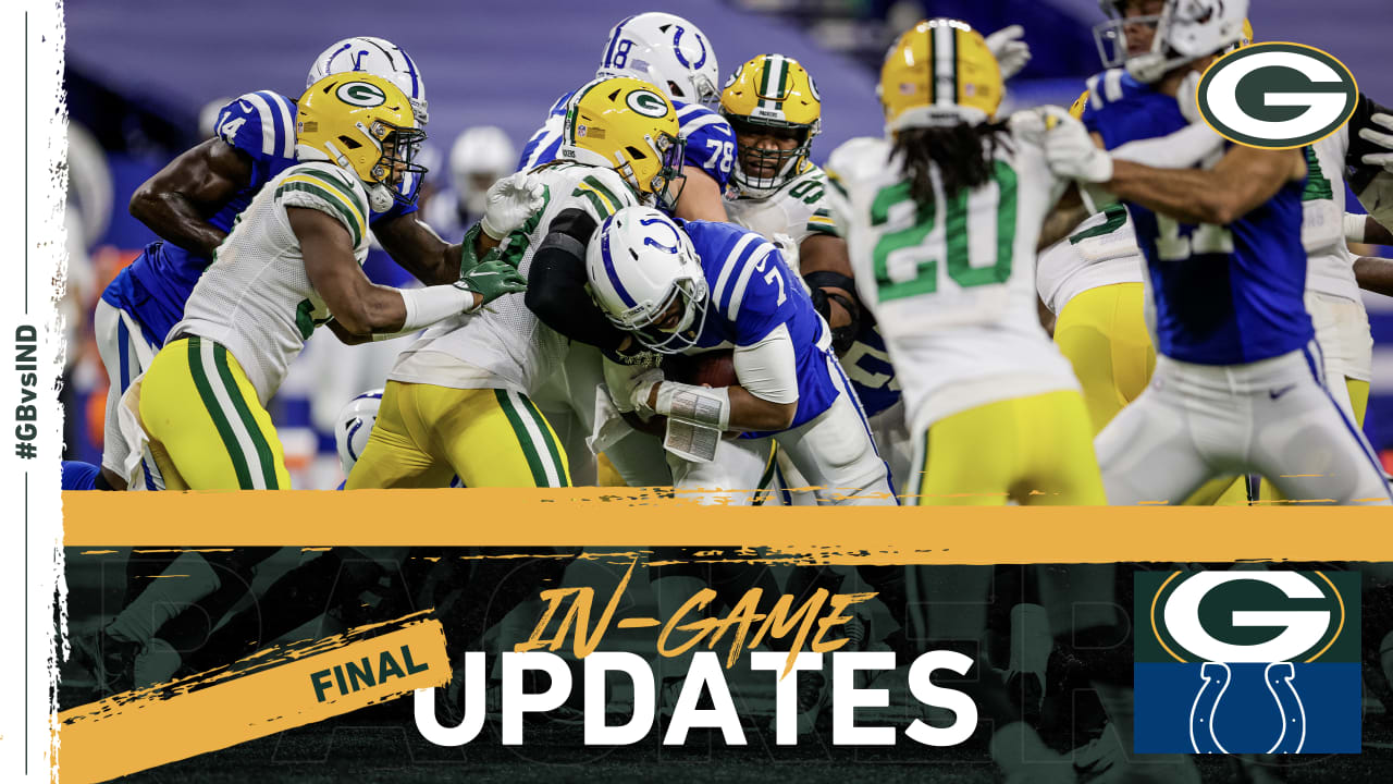 Packers trail Colts after three, 24-13