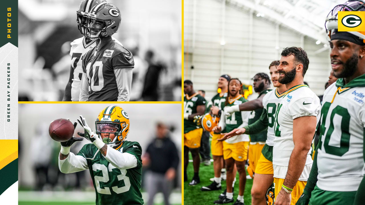 First practice in the books for Packers