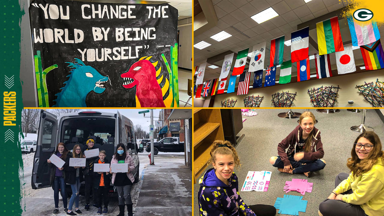 Wisconsin middle schoolers rally around those in need through Packers grant program - Vimarsana News