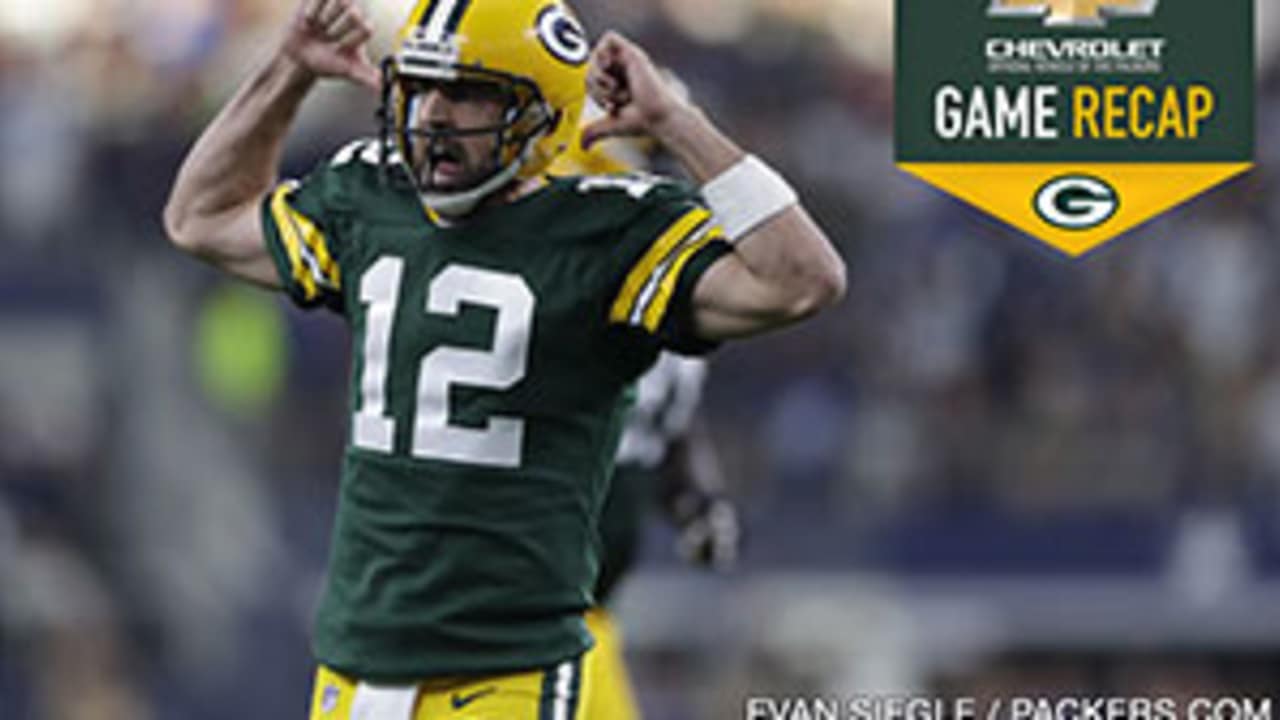 Dramatic Win In Dallas Puts Packers In First Place In NFC North