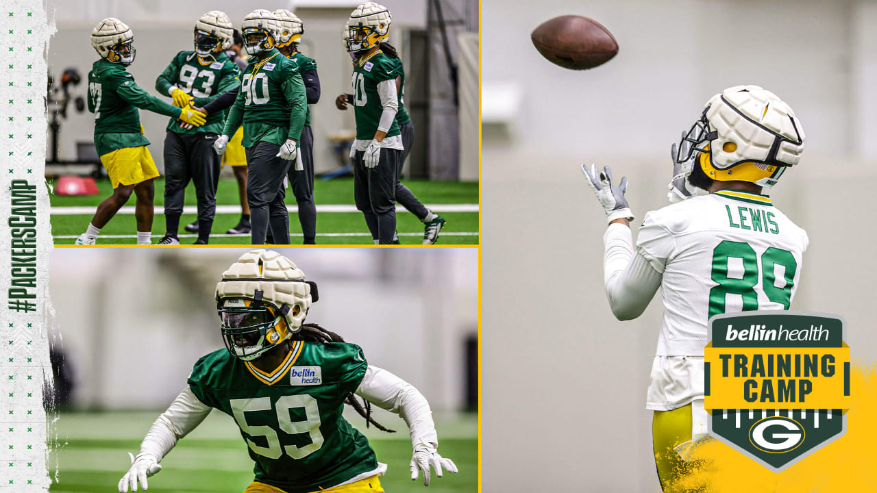 Training Camp: Packers hold Sunday practice inside the Don Hutson Center