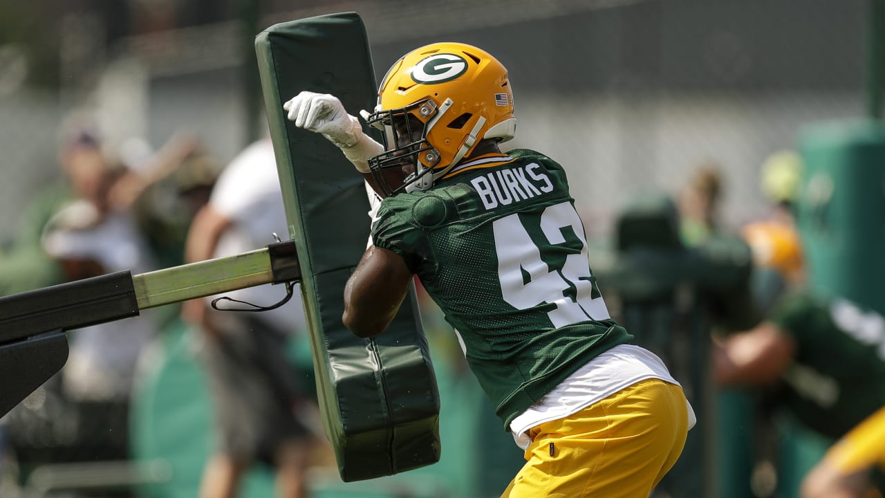 Linebacker Oren Burks returns to practice for Green Bay Packers