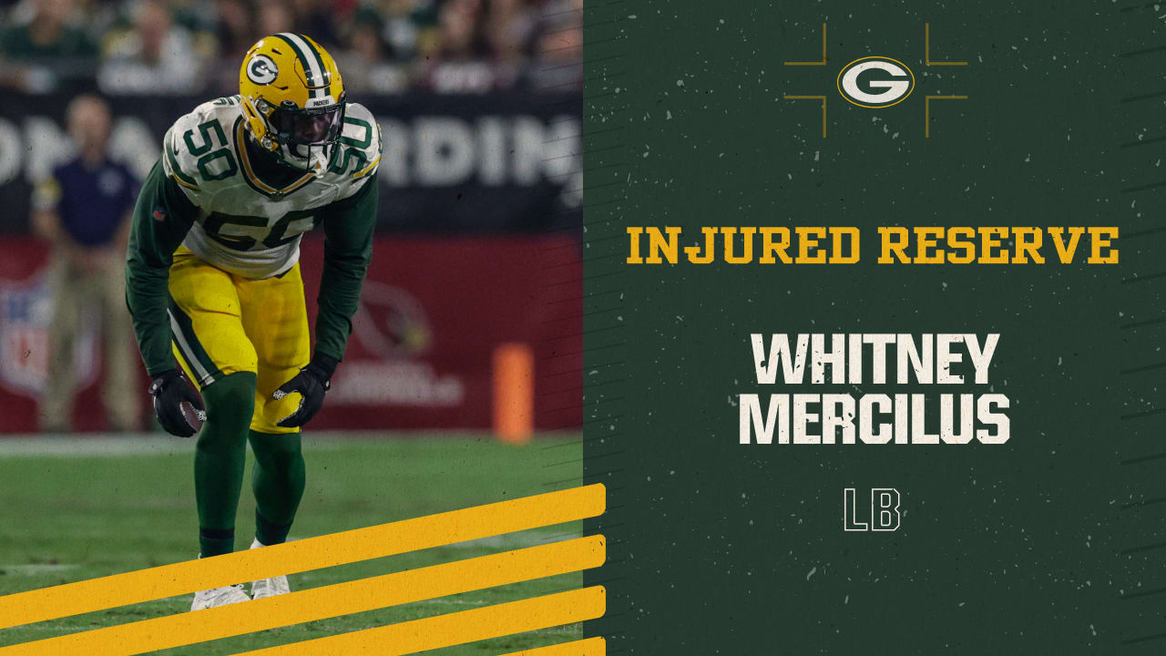 Packers place LB Whitney Mercilus on injured reserve