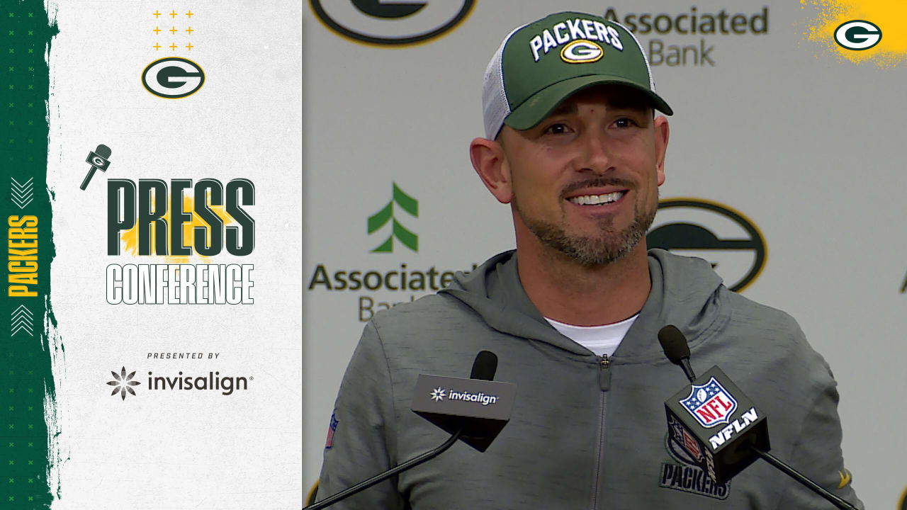 Matt LaFleur 'It's as good as it gets'