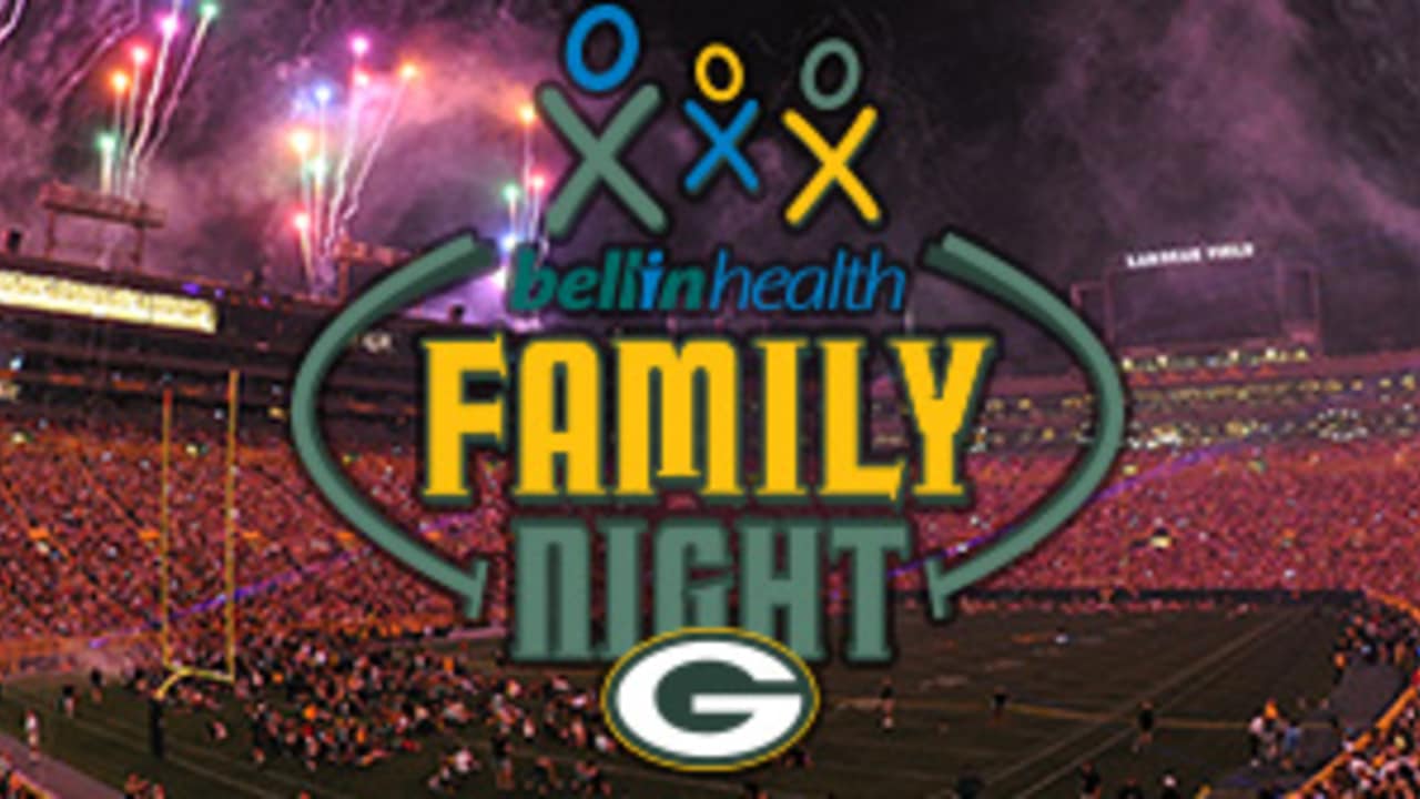 Packers preparing for Saturday's Family Night, presented by Bellin Health