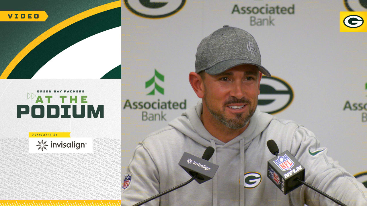 Green Bay Packers: Matt LaFleur Releases Statement on Aaron Jones