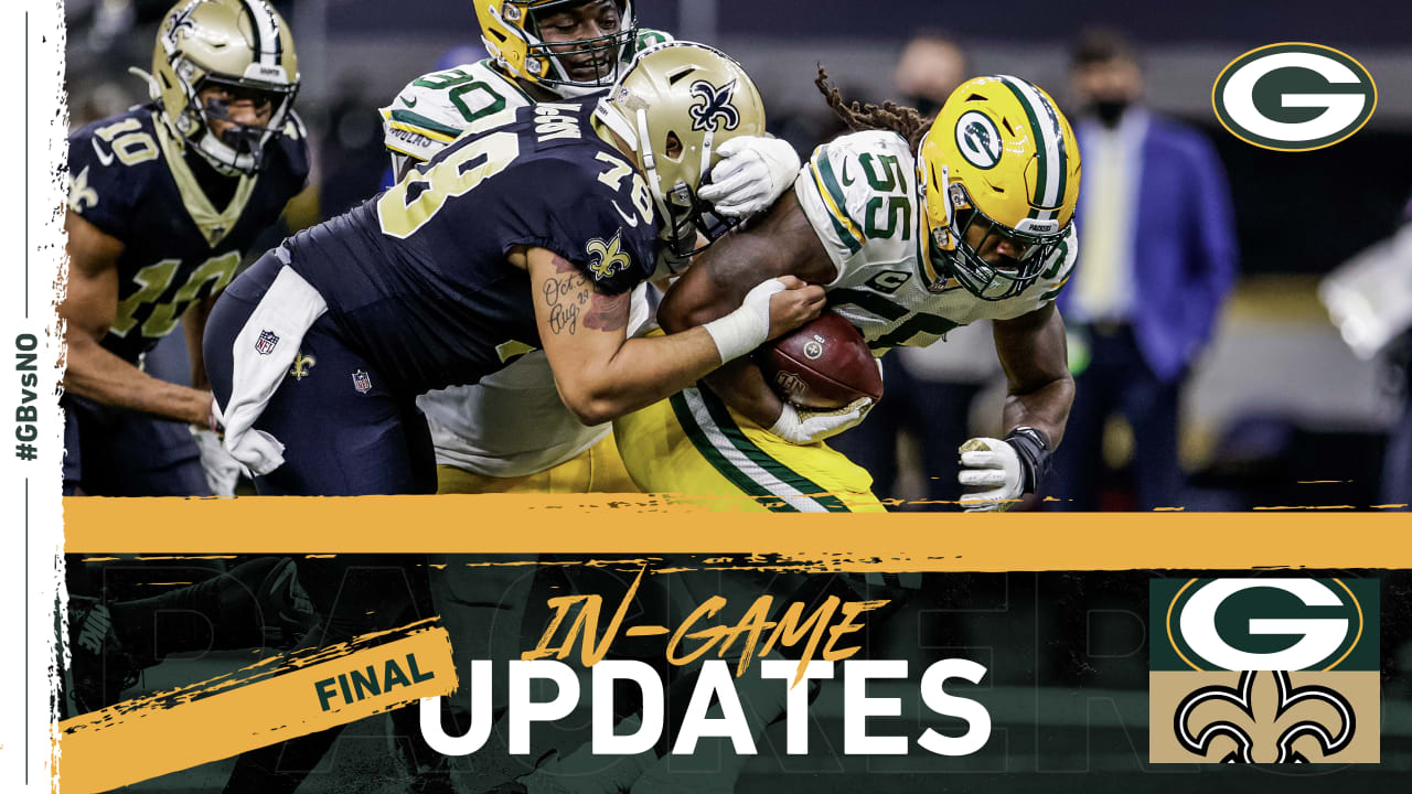 Packers beat Saints in high-scoring affair, 37-30