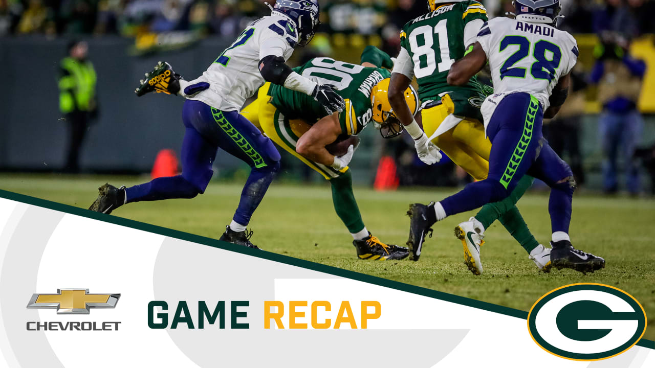 Game Recap: Packers Beat Seahawks 28-23, Advance to NFC