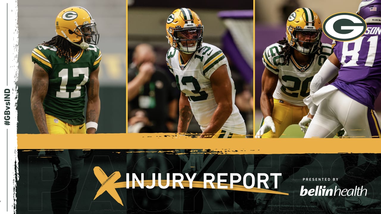 Indianapolis Colts' final injury report vs. Packers in Week 11