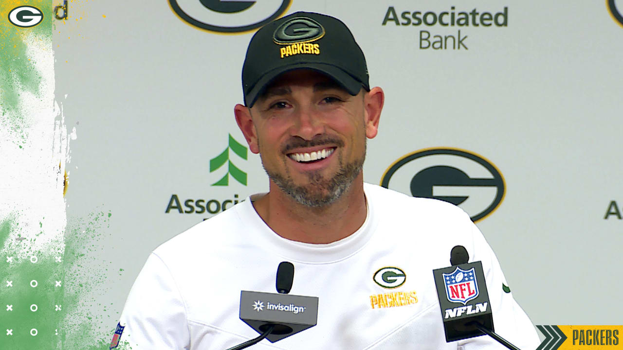 Matt LaFleur excited about 'organic' growth of young Packers team