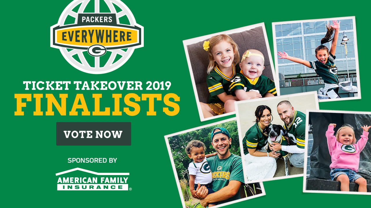 Five finalists selected for 'Packers Everywhere Fan Favorite