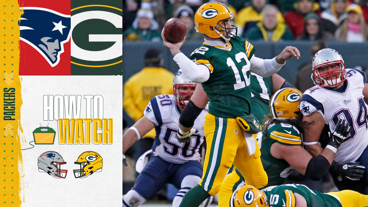 Packers vs. Patriots, How to watch, stream & listen