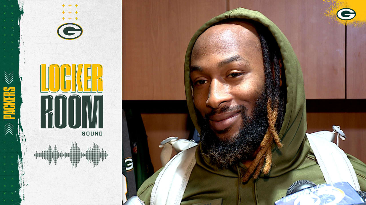 B/R Gridiron - Aaron Jones rocking our hoodie and his classic