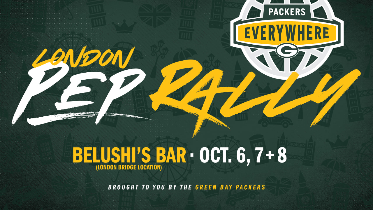 Fans reminded of free Packers Everywhere pep rallies in London - Vimarsana News