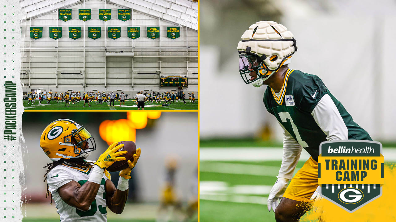 Training Camp: Packers hold Sunday practice inside the Don Hutson Center