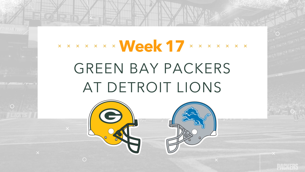 Infographic: Packers-Lions game preview