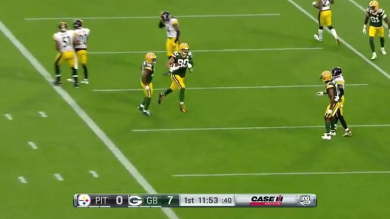 WATCH: Jimmy Graham scores touchdown in return to Green Bay