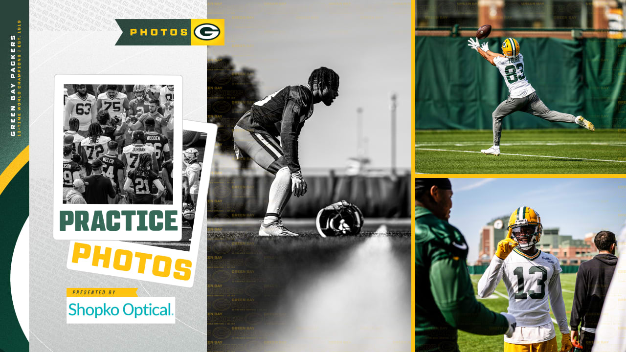 Photos: Packers hit the practice field ahead of home opener vs