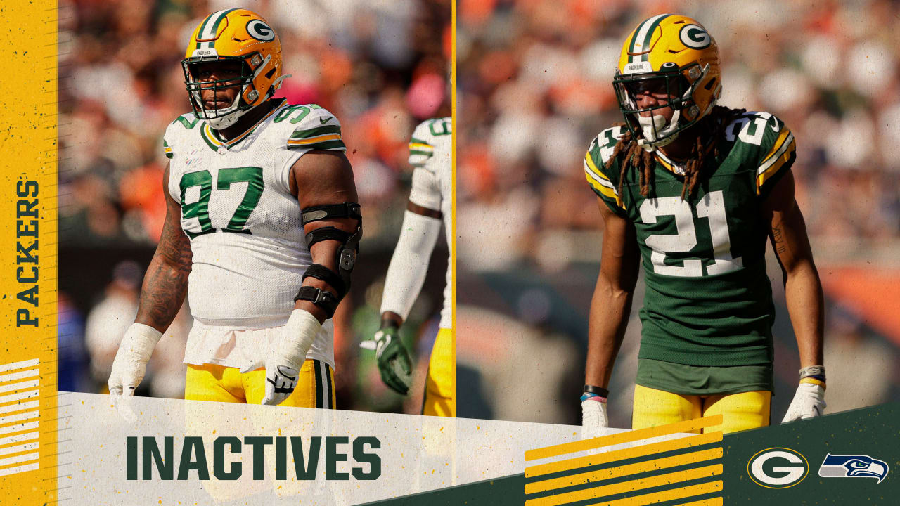 Packers inactives: DL Kenny Clark and CB Eric Stokes will play vs Seahawks  - Acme Packing Company