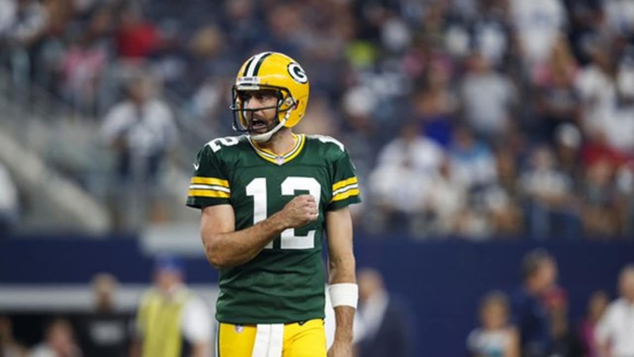 Aaron Rodgers' top five throws Week 5