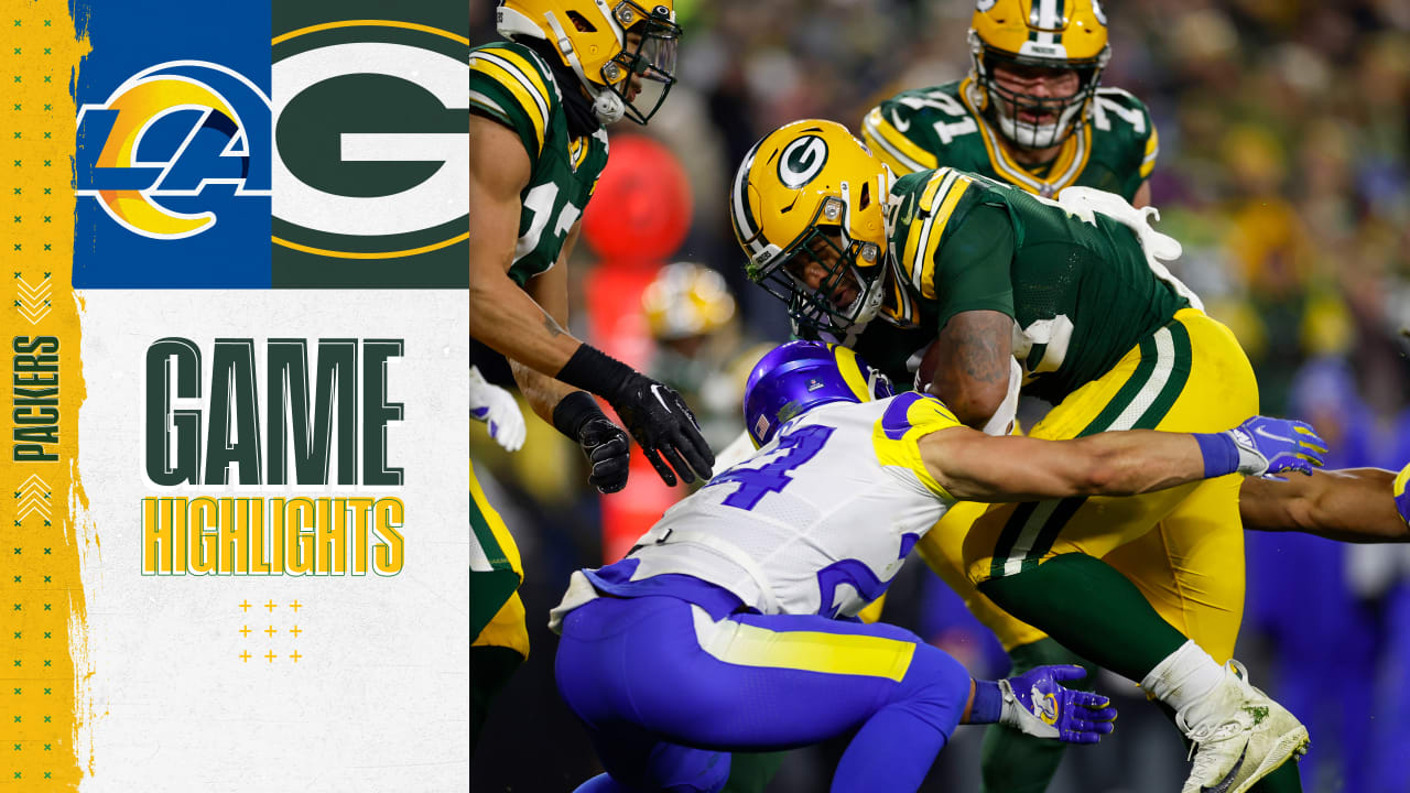 Green Bay Packers-Los Angeles Rams game blog: Score, updates