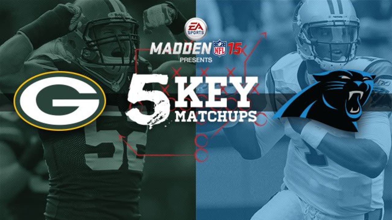 Packers vs. Panthers Five key matchups