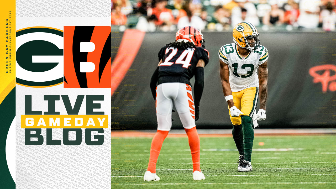 Live Blog: Packers-Bengals