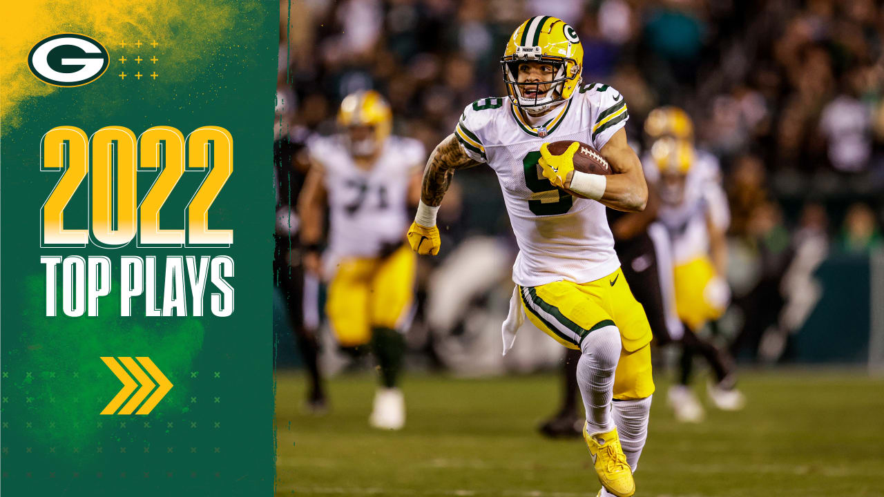 Packers' Best Plays of 2022, #7: Christian Watson goes 46 yards to the  house - Acme Packing Company