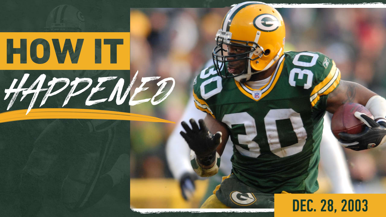 How it happened: Ahman Green's single-game rushing record