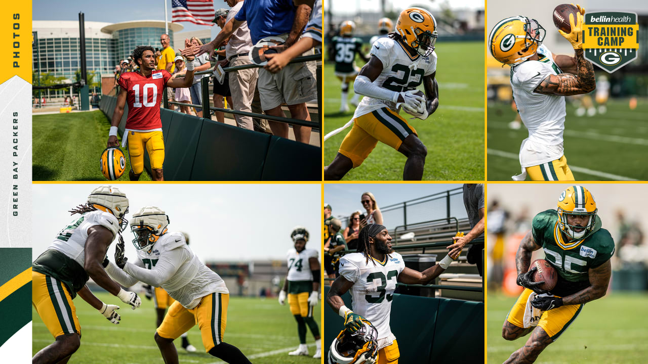 Photos: Packers hold third practice at Nitschke Field