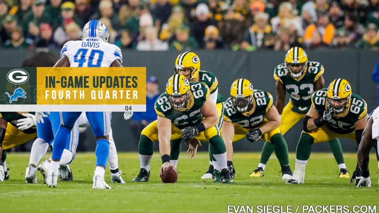 Lions win 30-17 as QB Matthew Stafford dissects Packers