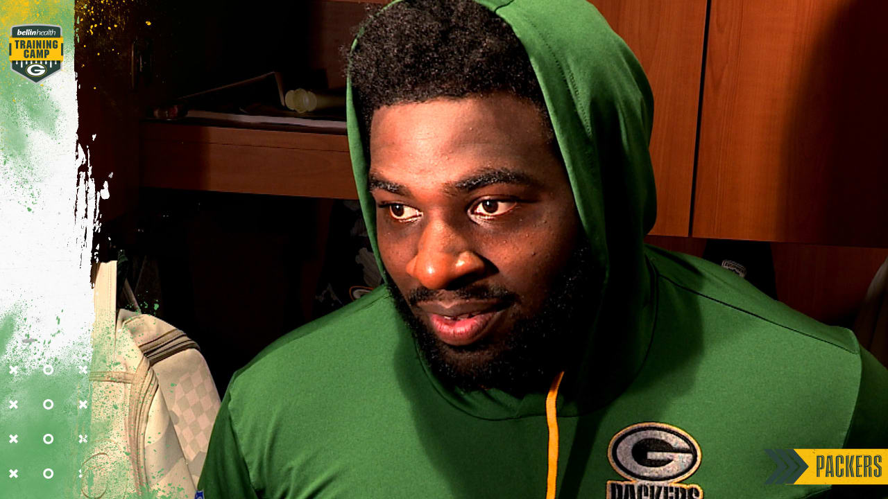 Green Bay Packers defensive tackle Devonte Wyatt (95) during an NFL  football game between the Packers and Bears Sunday, Sept. 18, 2022, in  Green Bay, Wis. (AP Photo/Mike Roemer Stock Photo - Alamy