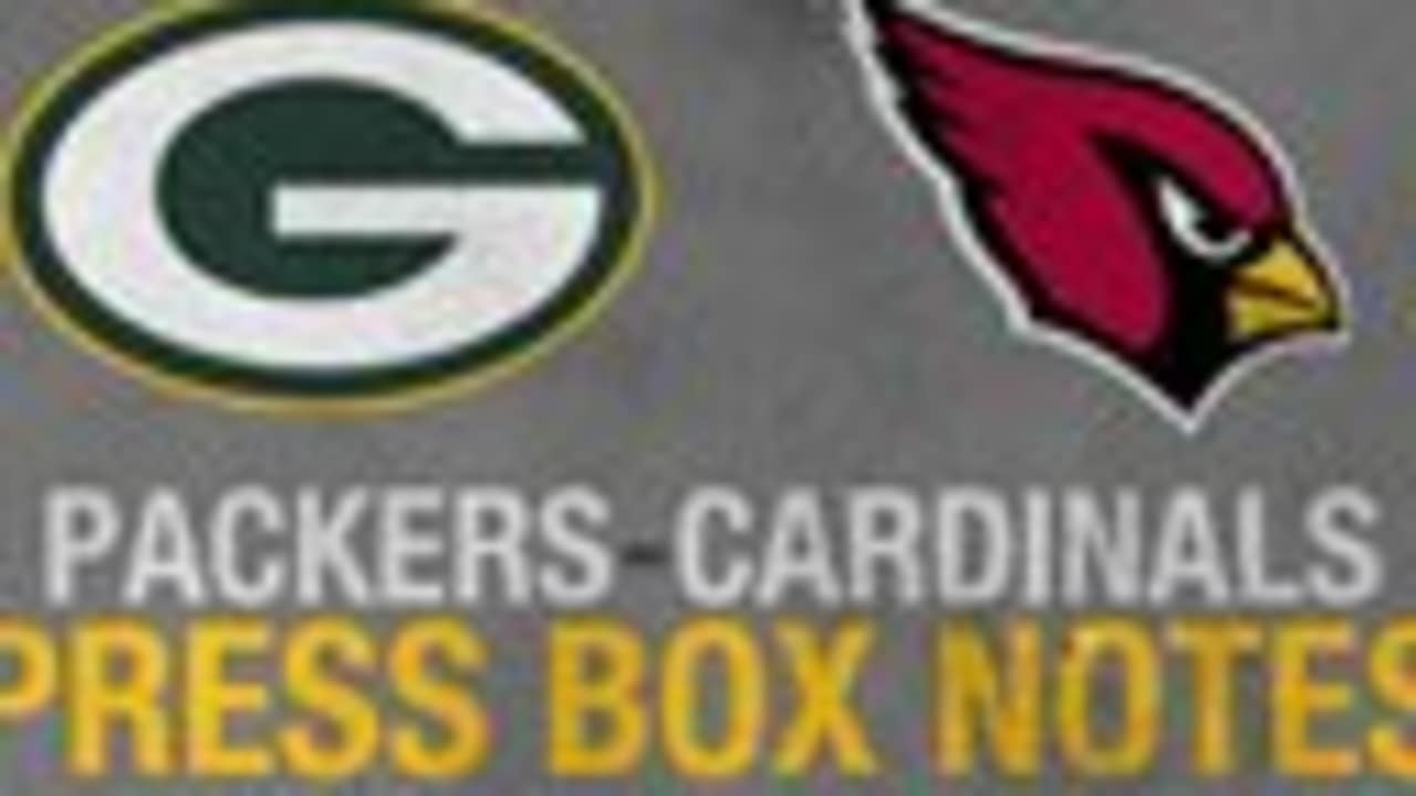 Packers-Giants Press Box Notes