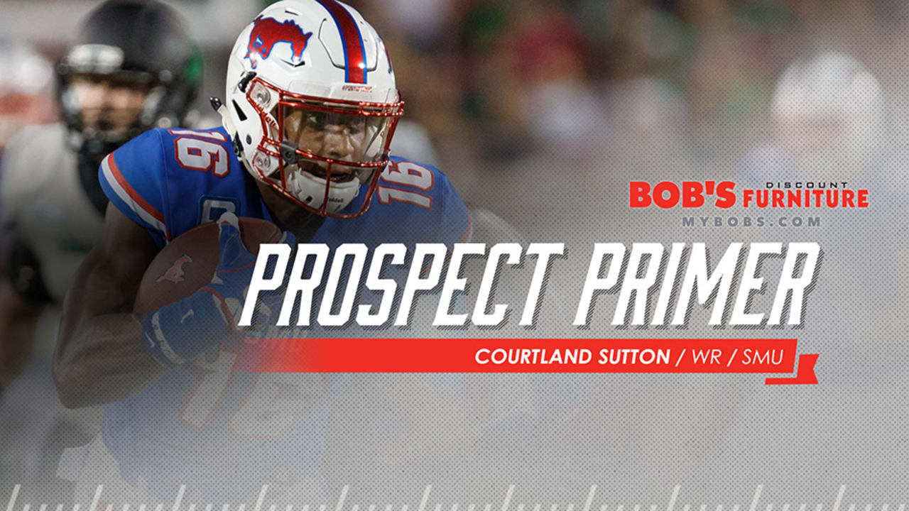 NFL draft prospect Courtland Sutton was prolific at SMU, but WR has  deficits in these areas