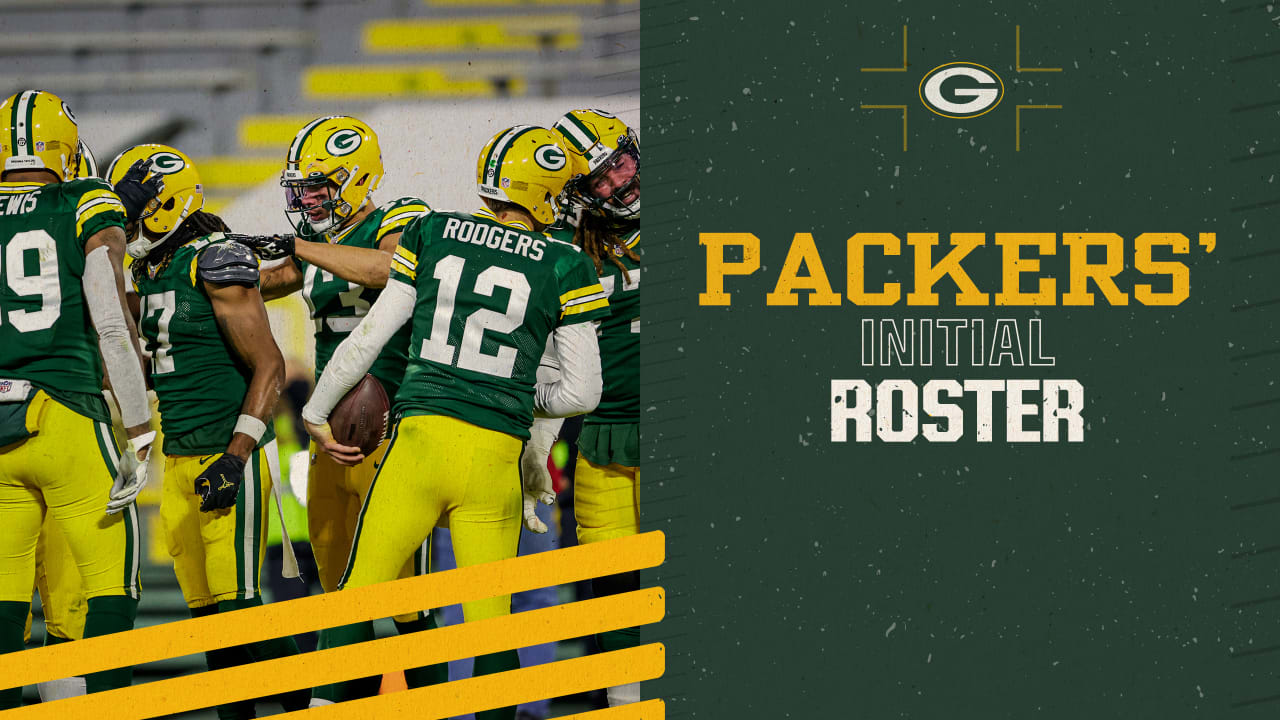 Packers keep two QBs, six WRs: Here's the initial 2021 roster