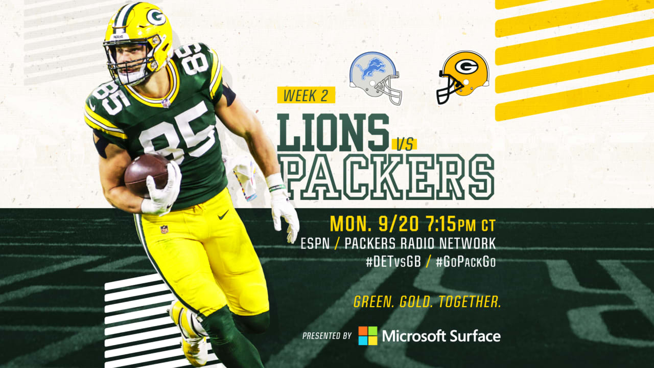 What Channel Is the NFL Game Tonight? Lions and Packers Face Off on  Thursday Night Football in Week 4