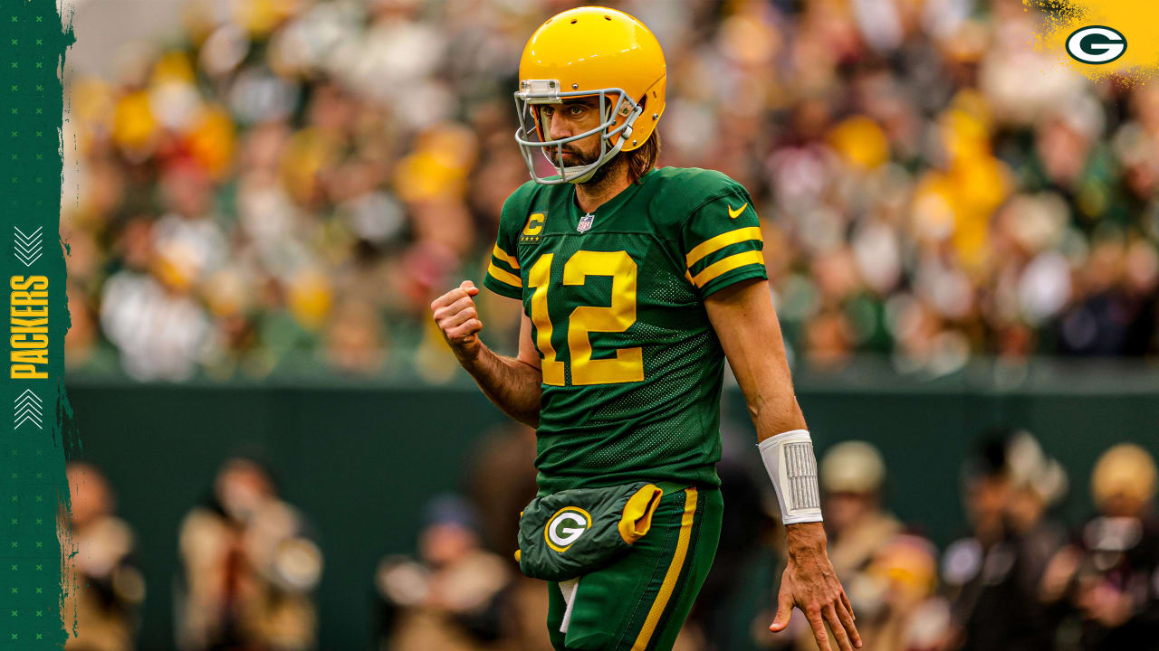 green bay packers home uniforms