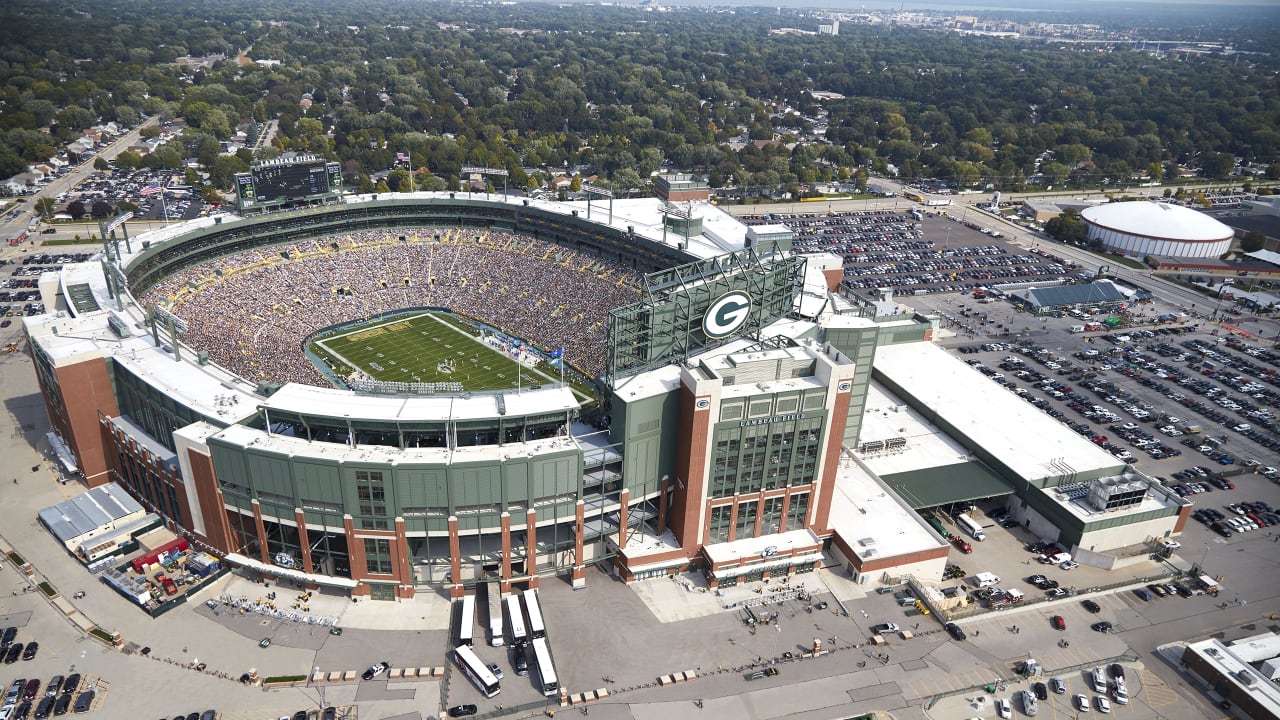 Aerial Photography, Lambeau Field