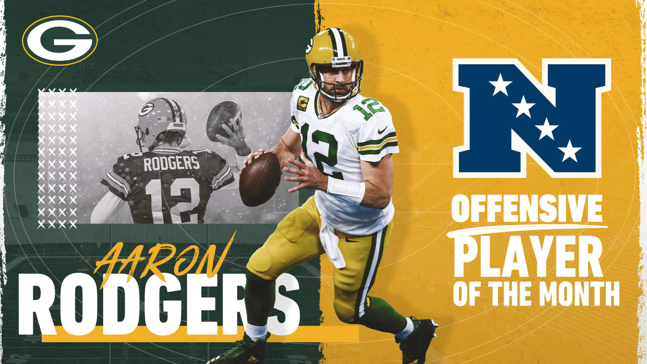 Packers Qb Aaron Rodgers Named Nfc Offensive Player Of The Month