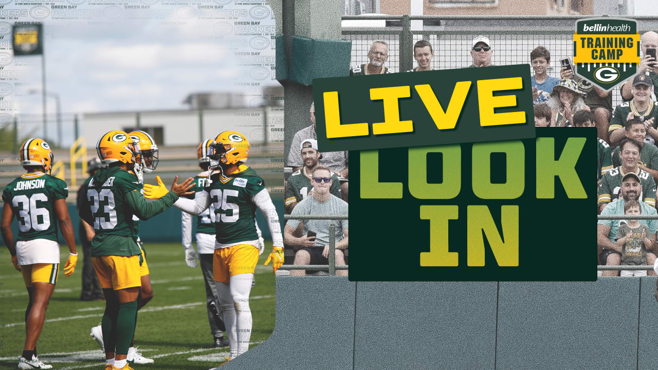 Live LookIn Packers Training Camp Aug. 13, 2023