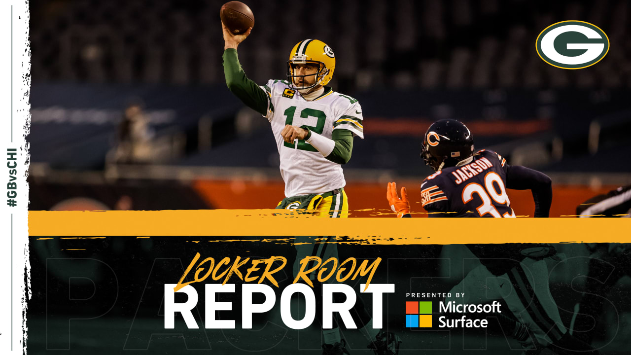 Rodgers throws 4 TDs, Packers beat Bears 35-16 for top seed